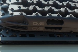 Toyota 4Runner Exterior Window Molle Panels - Passenger - DV8 Offroad - DV8 5th Gen 4Runner Roof Rack (RRTF3-02) - Black - `25-`26